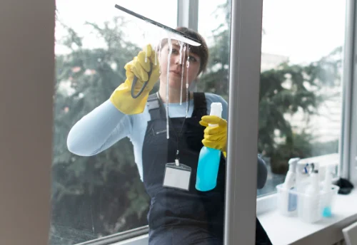 Nettoyage de vitres intérieures et extérieures à Royaumeix